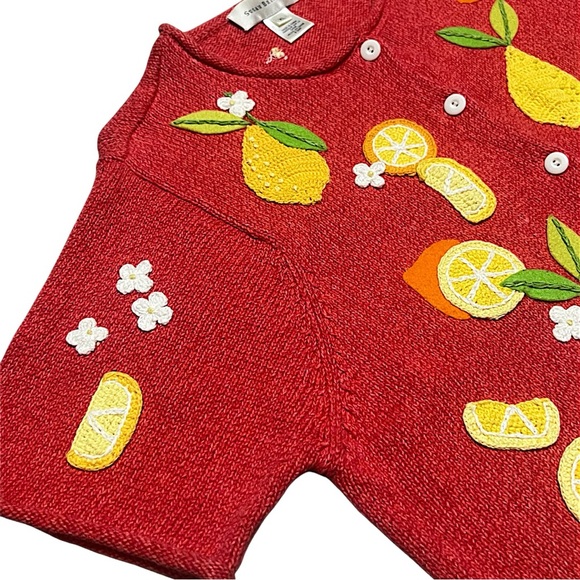 Embroidered Cardigan 🍋 - Picture 9 of 15